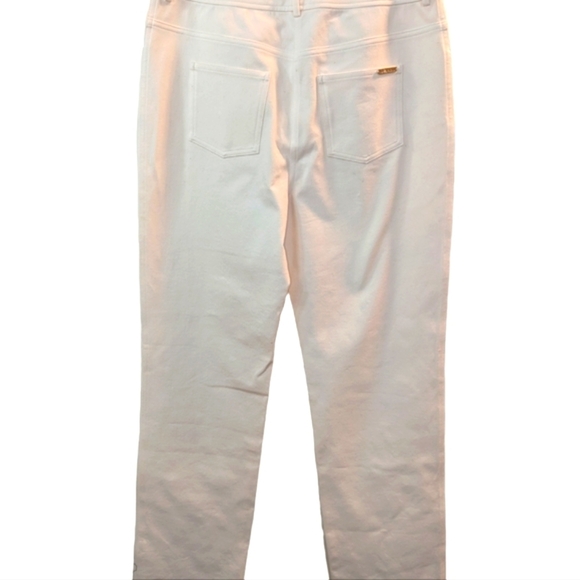 St John Cavier Marie Twill White Pants ..Size 10 - Picture 8 of 10